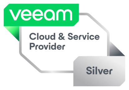 zertifikat_CSP_Partner_Silver_logo Logo von VEEAM Partner von SAC GmbH in grünen dünnen Buchstaben