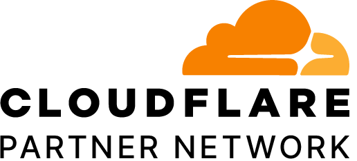 CF_partnernetwork_logo_stacked_blktype Das Logo von Cloudflare das wir als Cloudflare Partner einsetzen.